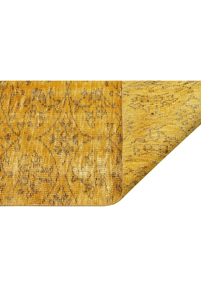 Minimalist Vintage Desenli Ipek Jüt Kilim Pers Halı - 146x243 Cm 9978