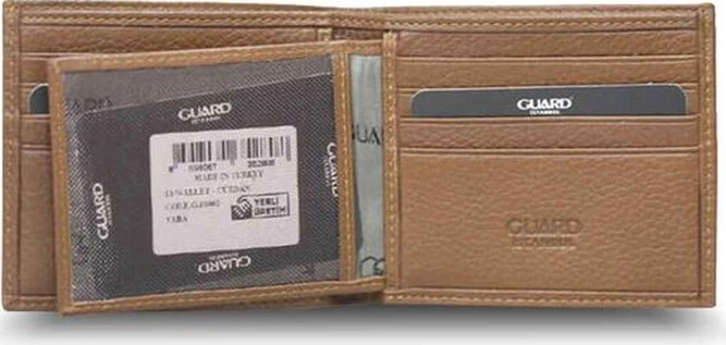 Guard Tek Pisotlu Klasik Taba Erkek Cüzdan Çok Renkli