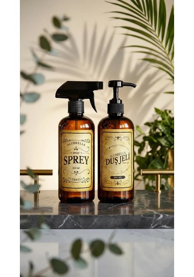 Amber Banyo Seti 6'lı Şişe, 500 Ml