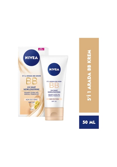 Nivea Nemlendirici BB Krem Açık Ton 50 ML