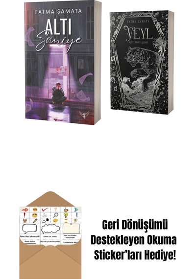 Altı Saniye + Veyl - Kötülerin Şehri + Okuma Sticker'ları