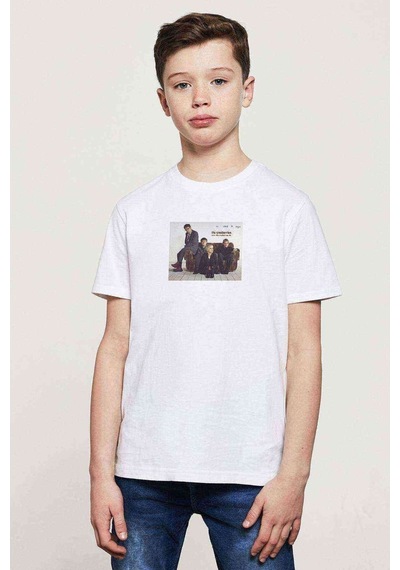Tshirthane The Cranberries Baskılı Unisex Çocuk Beyaz T-Shirt