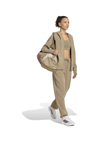 Ks3301-k Adidas D4t Fz Hoodıe Kadın Ceket Ks3301-k Sütlü Kahve