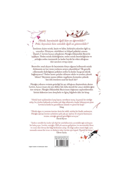 Müziğin Etkisindeki Beyin - Daniel J. Levitin - Pegasus