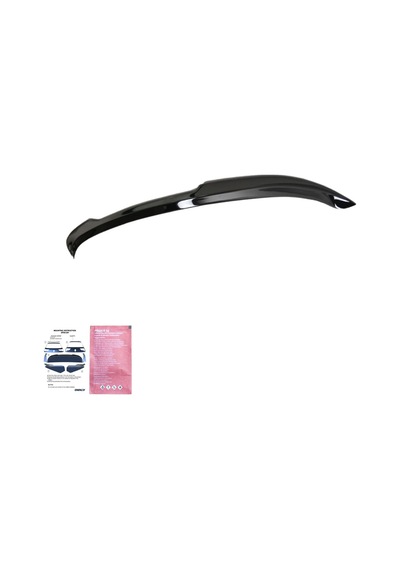 Volkswagen Golf 8 R-line 2020+ Spoiler Piano Black Bagaj Üstü Spoiler Eki