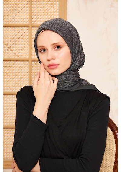 Pierre Cardin Cotton Eşarp - 1030400-913 Gri Füme - Gri Füme