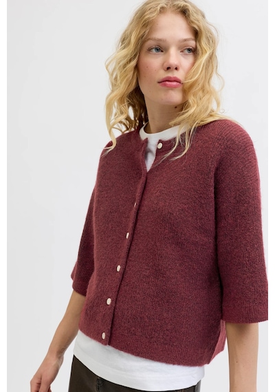 Jack & Jones Jxevi Kadın Hırka Kırmızı