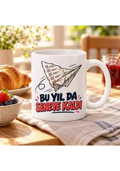 Erdo Ticaret Hedef Revizyonu Tasarımlı Porselen Kupa - Model 810 Erdotıca