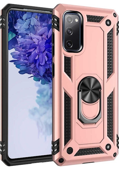 Galaxy S20 Fe Kılıf Zore Vega Kapak Rose Gold