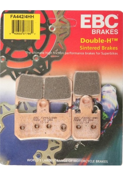 Ebc Fa442/4hh Yamaha Yzf-r1 , Mt01 6 Piston Caliper 07-14 Sınter Ön Fren Balatası