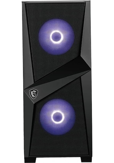 Msi Mag Forge 100M 2x RGB 1x120 MM Fan Temperli Cam Atx Gaming Bilgisayar Kasası