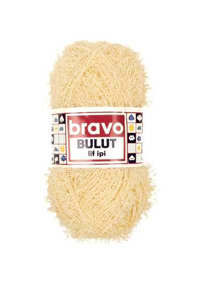 Bulut Sakal Lif İplik 100 Gr 100 Metre Renk Kodu:402 Koyu Krem