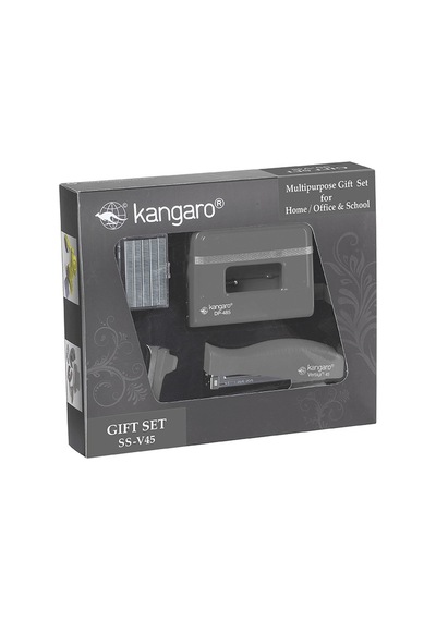 Kangaro Ss V45 Vertika Zımba Delgeç Tel Sökücü Ofis Seti Siyah