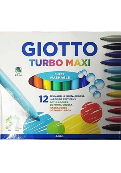 Turbo Maxi 12li Keçeli Kalem / 454000