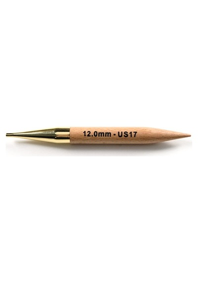 Knitpro Basix Birch Huş Ağacı Şiş Ucu Basix Beech Normal I.chng Ndl 12.00mm 35645
