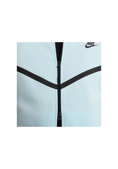 Nike Tech Fleece Fz Windrunner Hoodie Erkek Lacivert Sweatshirt Mavi