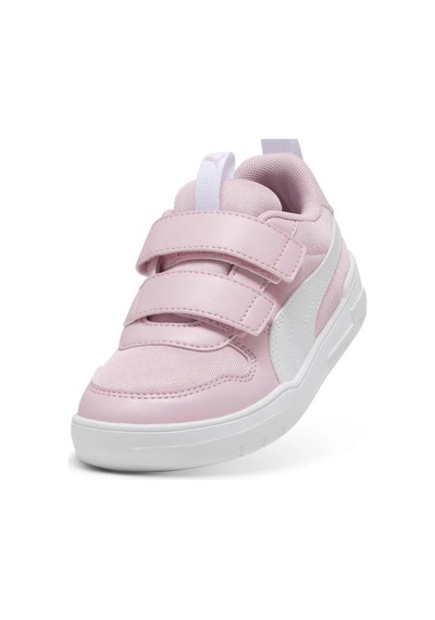 Puma 38084521 Multıflex Mesh V Ps Whıte Pınk Çocuk Sneaker Pembe