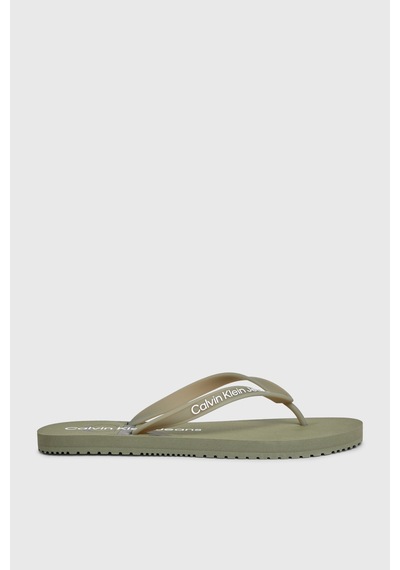 Calvin Klein Beach Sandal Glossy Yeşil