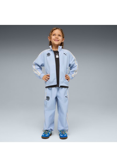 Puma X Paw Patrol T7 Çocuk Geniş Kesim Eşofman Altı 634942 55 Mavi