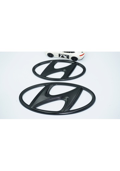 Dk Tuning İ20 N Line Siyah Kaput Bagaj Logo Seti Hyundai İle Uyum