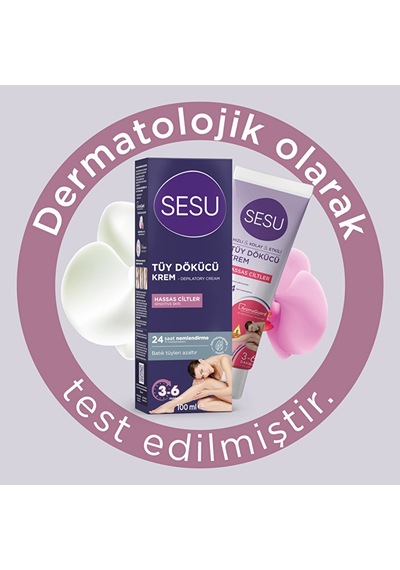 Tüy Dökücü Krem & Hassas Ciltler İçin 100ml,,