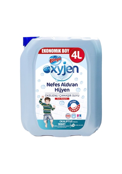 3 Adet Bingo Oksijen Çamaşır Suyu 4 L Okaliptüs Diğer