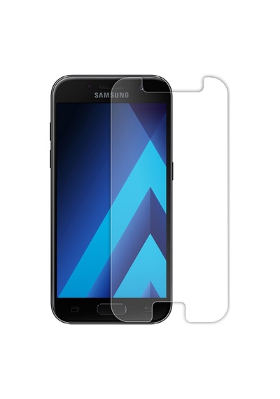 Samsung Uyumlu Galaxy A7 2017 Nano Kırılmaz Cam Ekran Koruyucu Şeffaf