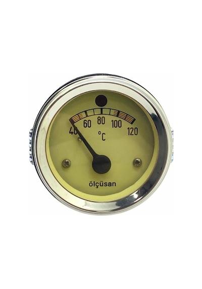 Ölçüsan Hararet Saati Civalı 3 Mt 40 C-120 C İkazlı 52 Mm