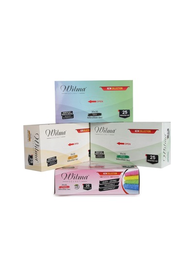 Ürün Adı: Mikrofiber Temizlik Bezi Kutulu 25 Adet Yeniden Kullanılabilir Mikrofiber Bezler 30x30cm 180gsm Araç, Mutfak, Banyo, Ofis, Toz Bezi Hav Tüy Bırakmaz Pembe Belirtilmemiş Ürün Adı: Mikrofiber Temizlik Bezi Kutulu 25 Adet Yeniden Kullanılabilir Mikrofiber Bezler 30x30cm 180gsm Araç, Mutfak, Banyo, Ofis, Toz Bezi Hav Tüy Bırakmaz Pembe Belirtilmemiş