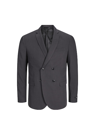 Jack & Jones Jack&jones Yazlık Slim Fit Koyu Gri-melanj Erkek Ceket 12215745 001