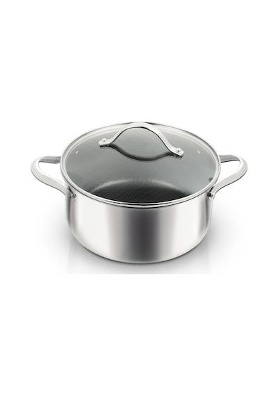 Uniqella Silver Pro Serisi Kırmızı 5 Parça Set Çelik