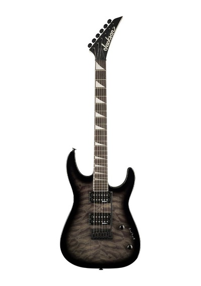Jackson Js20 Dinky Dkq 2pt Amaranth Klavye Transparent Black Burst Elektro Gitar