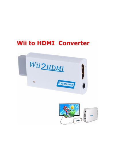 Nintendo Wii Hdmi Hd Tv Kablo Çevirici Dönüştürücü Adaptör