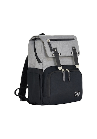 Stylo Working Mothers Bag Bebek Bakım Sırt Çantası Siyah Gri - Siyah