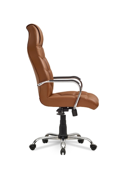 Eko Konfor Bilgisayar - Ofis - Müdür - Büro - Makam Çalışma Koltuğu Taba Renk Krom Ayaklı Taba Eko Konfor Bilgisayar - Ofis - Müdür - Büro - Makam Çalışma Koltuğu Taba Renk Krom Ayaklı Taba