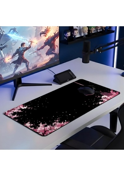 8 Farklı Desenli Baskılı Model Xxl Gaming Mouse Pad 90x40 Cm Dikişli Kenar, Kaymaz Taban, Dijital Tasarım, Hassas Takip, Ultra Geniş Oyuncu Mousepad Sword 90x40 Cm