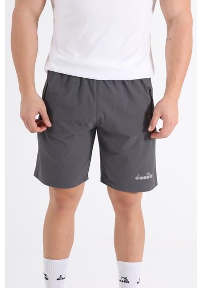 Diadora Elite Kamp Şortu Antrasit Gri