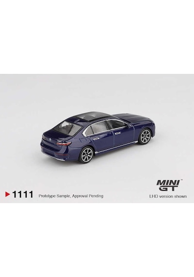 Mini Gt 1/64 Bmw İ7 Xdrive60 Tanzanite Blue Metallic 1111