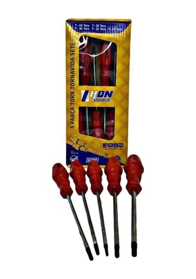 Tedar Hon 5 Parça Torx Tornavida Seti Najmaddin