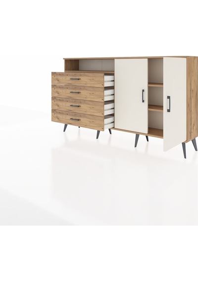 Arges Konsol 3 Raflı 4 Çekmeceli 2 Kapaklı 176x30x99 Çam-aytaşı/çam Aytası/atlas Çam - Atlas Çam Arges Konsol 3 Raflı 4 Çekmeceli 2 Kapaklı 176x30x99 Çam-aytaşı/çam Aytası/atlas Çam - Atlas Çam