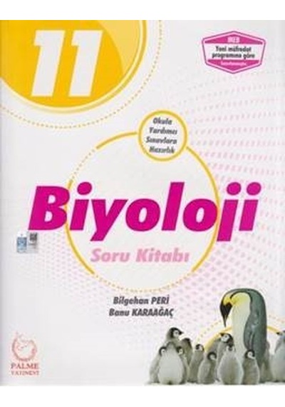 11.Sınıf Biyoloji Soru Kitabı - Banu Karaağaç -  Bilgehan Peri - Palme Yayınları