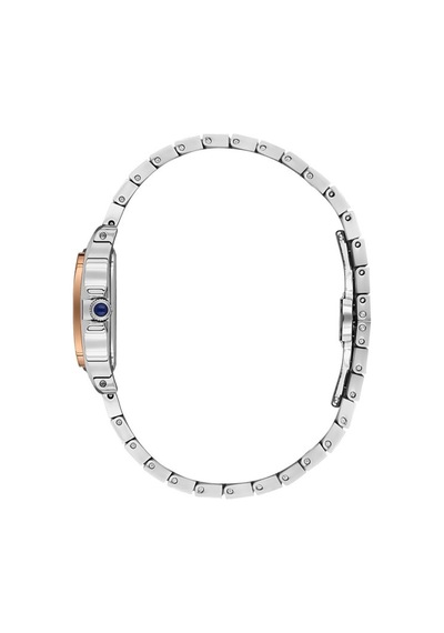 Daniel Klein Dk.1.14040-6 Taşlı Tasarım Kare Kadran Metal Kordon Metal Kasa 3 Atm Suya Dayanıklı Metalik-rose Renk Kadın Kol Saati Metalik Gri - Rose Gold