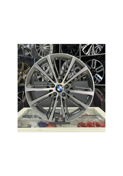 20 İnç 5x120 Bmw F10 Style-464 Ön Arka Gun Metal Diamond Jant Modeli 4adet