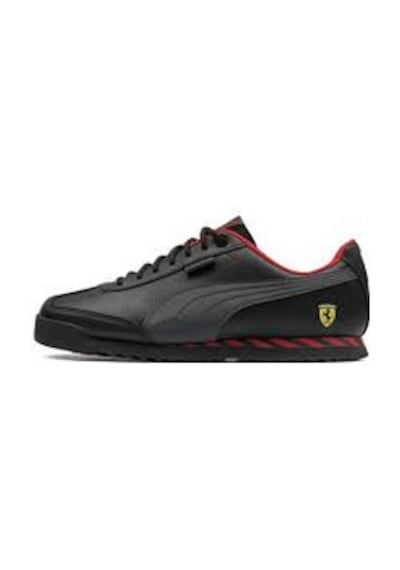 Puma Ferrari Roma Via 308067 01 Black-flat Dark Grey Siyah - Kırmızı