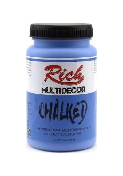 Rich Multi Decor Chalked Akrilik 250Ml N 4552 Akdeniz Mavi
