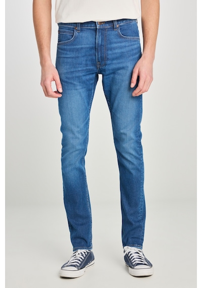Lee Luke Slim Fit Dar Kesim Mavi Pamuklu Esnek Jean Denim Pantolon