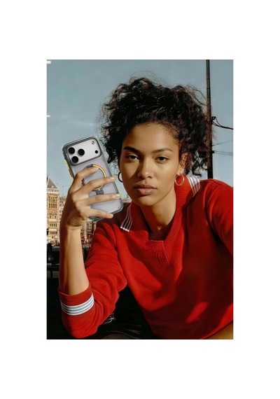 Torras Apple iPhone 17 Pro / 18 Pro Uyumlu Ostand Q3 Air World Cup Serisi Magsafe Kılıf Gri