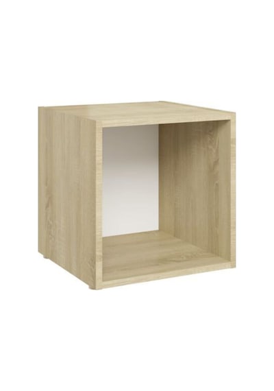 Tdesıgno Enes -kitaplık- Açık Raf - Beyaz 1 Raflı 30 Cm Meşe - Beyaz