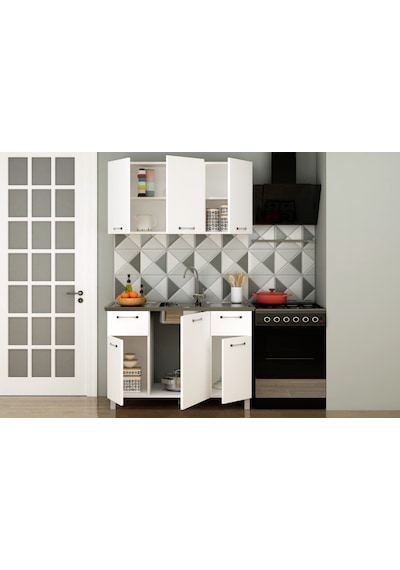 Panovit 120 Cm Evyeli Mini Mutfak Beyaz