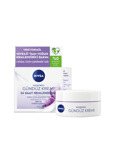 Yatıştırıcı Gündüz Yüz Bakım Kremi 50 Ml, Nemlendirici, Spf15 Güneş Koruması, Hassas Ciltler